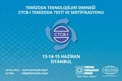 Temizoda Teknolojileri Derneği, CTCB-I Temizoda Testi ve Sertifikasyonu 2019