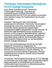 Temizoda Teknolojileri Derneği’nin ICCCS Üyeliği Onaylandı