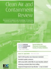 CLEAN AIR AND CONTAINMENT REVIEW (CACR) Temizoda Teknolojileri Derneği Özel Sayısı Yayınlandı